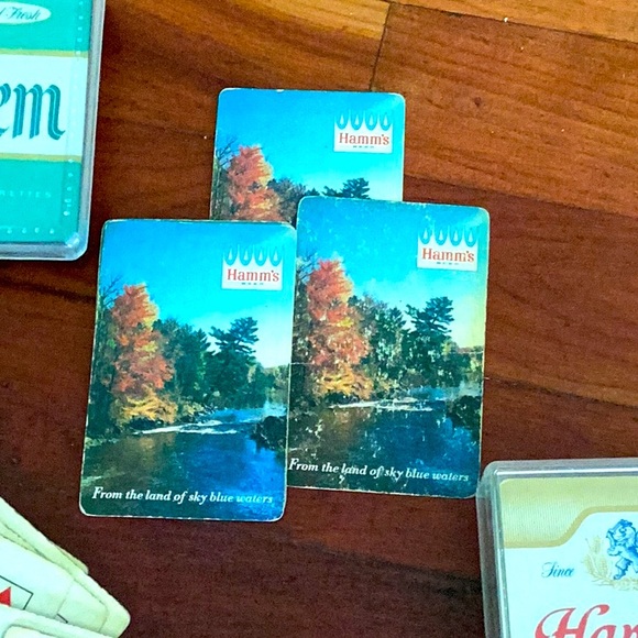 🍺  VINTAGE Hamm's BREWERY Deck Playing Cards   MINNESOTA PROUD ♥ - Picture 6 of 16